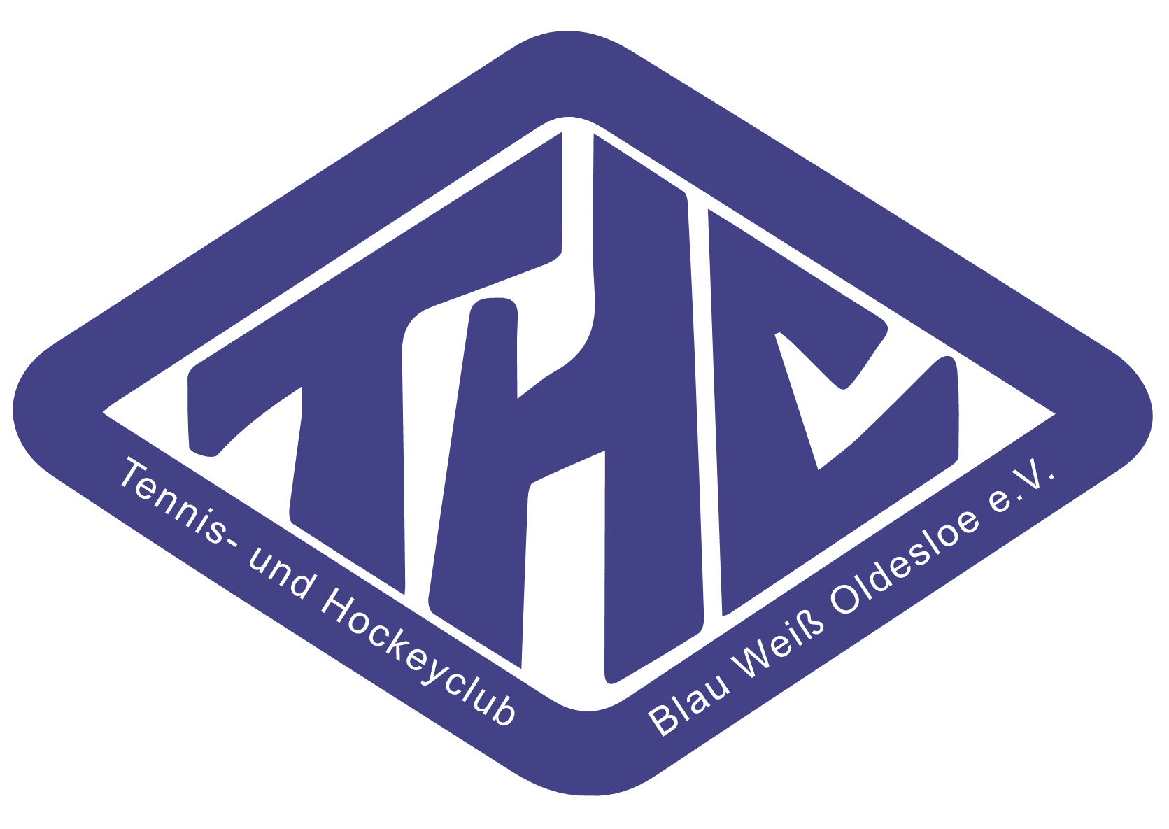 Logo Tennis- und Hockey-Club "Blau Weiss" Bad Oldesloe